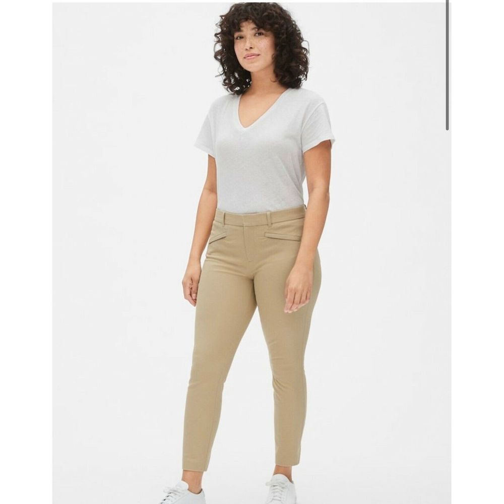 Gap Tan Skinny Dress Pant Size 0 NWT